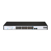 华三(H3C)Mini S1224F 24口全千兆机架式非网管交换机替代S1324GF 千兆以上 千兆以上非网管型交换机