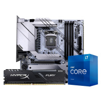 七彩虹CVN Z590M GAMING FROZEN V20+十一代i7-11700CPU+Fury 3200 8G套装
