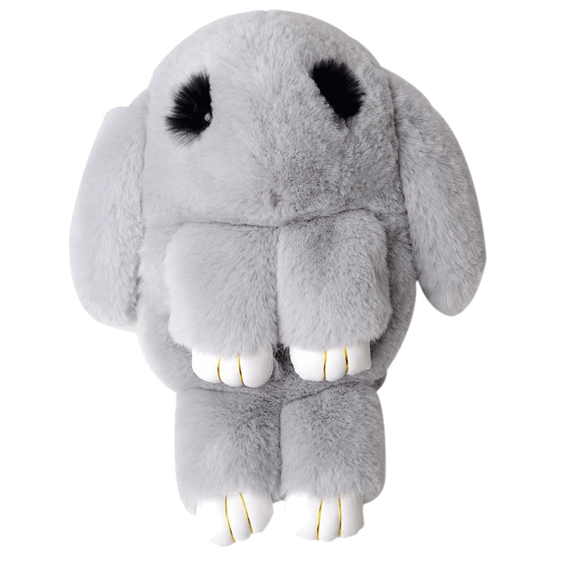 韩版毛绒小兔子包包可爱儿童背包链条包简约小清新妈咪包装奶瓶母婴包通用孕产妇用品