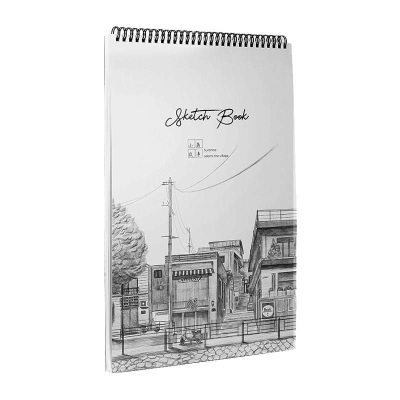 得力(deli)73628素描本 B5/40张 2本 美术绘画本速写本素描纸 手绘图画本活页绘画本涂鸦本 笔记本/记事本