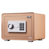 得力(deli)4082电子密码保管箱(金色)