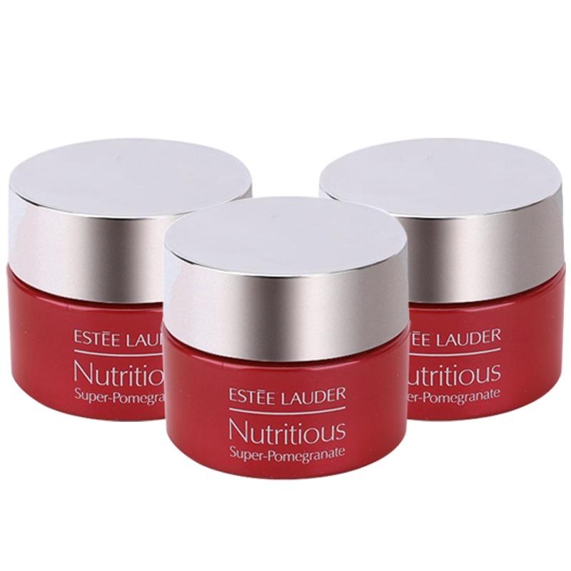 雅诗兰黛(Estee Lauder)鲜活亮采红石榴二合一晚霜5ml*3