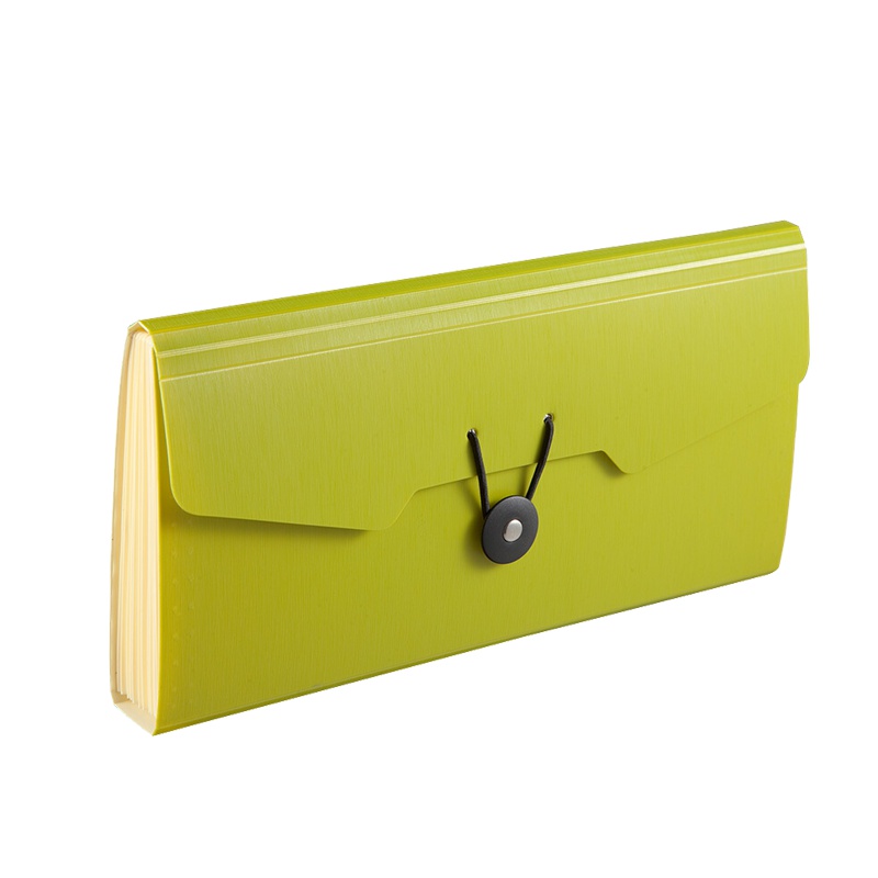 齐心(Comix)A3111风琴包3个 13格绳扣式风琴包 票据包 资料包 文件包 多层文件袋 颜色随机