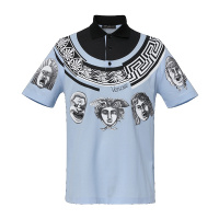 范思哲/VERSACE 19春夏新品 男士短袖圆领T恤 意大利 新款 VR1D2T016