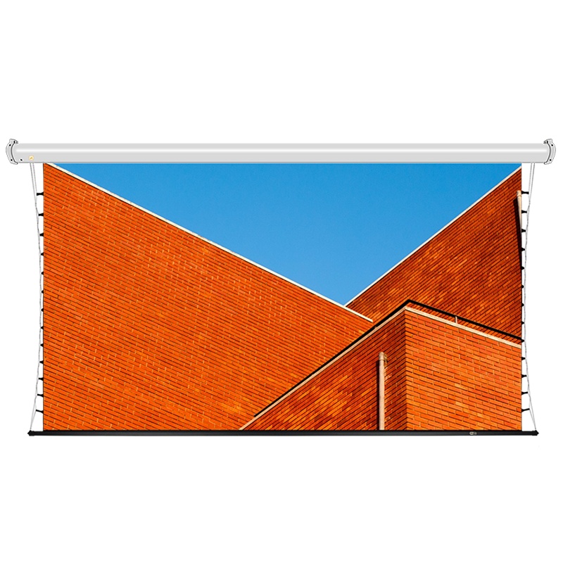 经科JK电动拉线M3-LLR/300s长焦抗光幕96寸16:10拉绳投影幕布1.0倍增益