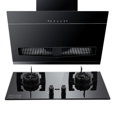好太太油烟机灶具套餐D928A+2319B 家用燃气灶套餐组合 自营 定时猛火灶5.0kW厨房烟灶套装烟灶套餐(天然气)