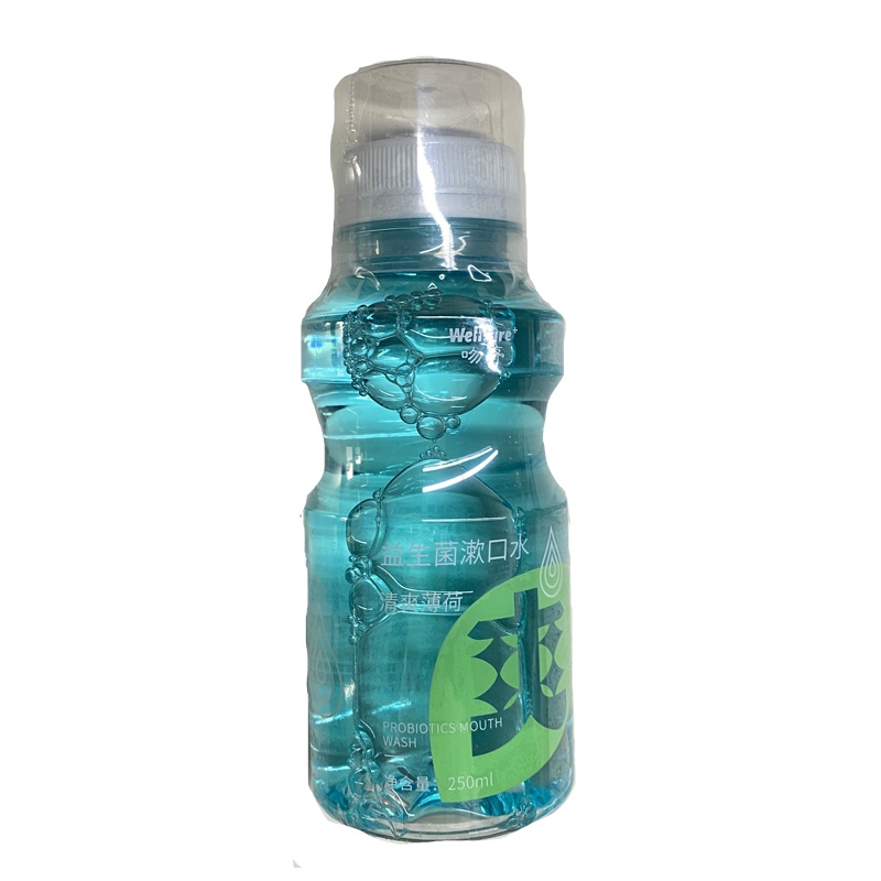 领航奉献吻序益生菌漱口水清爽薄荷250ml