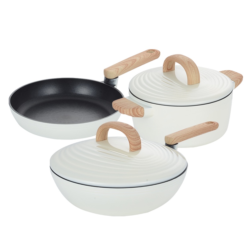 炊大皇(COOKER KING)年轮三件套 米白色 TZ03NLB