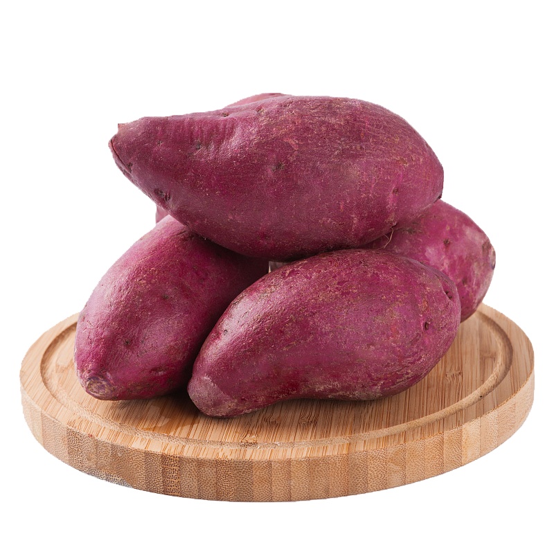 [西沛生鲜]越南进口新鲜紫薯 地瓜蔬菜 软糯香甜 5斤 中大果 单果100g以上 营养丰富