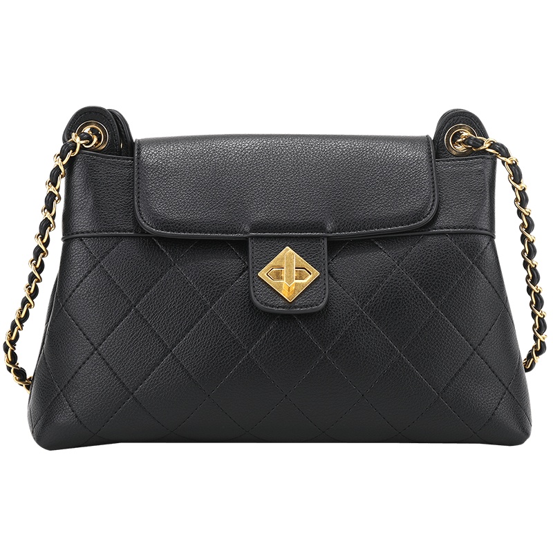 都宝路(dubaolu)时尚欧美潮流菱格斜挎包小香风单肩包女包