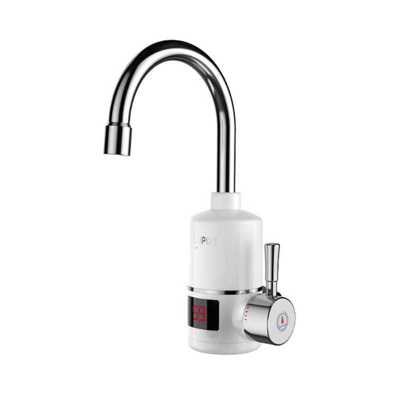 苏泊尔(SUPOR)电热水龙头侧进水速热加热小厨宝快速 热电热水器冷热两用家用过水热卫浴加热 271347-01-CP