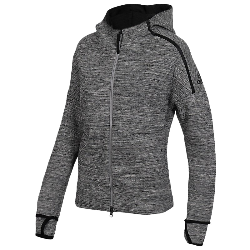 阿迪达斯(adidas)女士 ZNE 连帽休闲运动茄克外套 DY5770