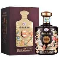 贵州茅台集团保健酒业有限公司 53度酱香型白酒 茅坛酒 匠藏 飞天仕女图礼盒酒水 500mL*1瓶