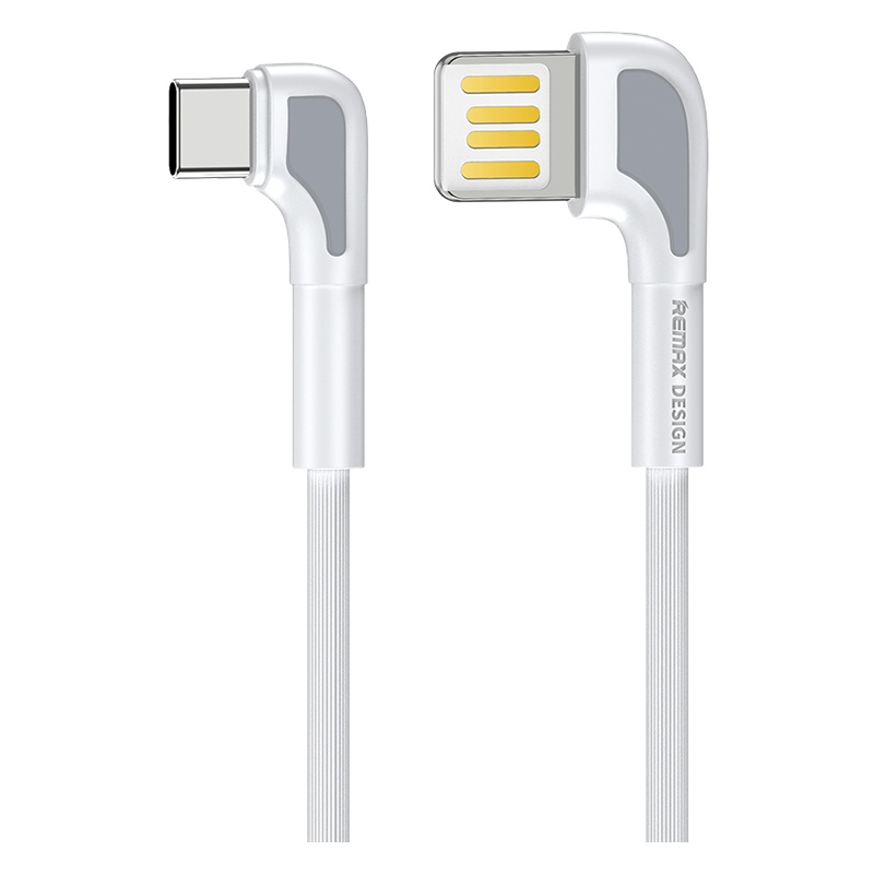 REMAX 战戈安卓Type-C数据线 通用小米 华为 手机 白色