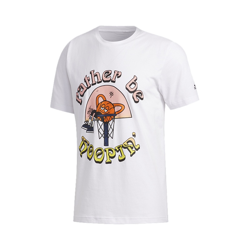 阿迪达斯(adidas)LIL STRIPE RBH男士篮球运动短袖T恤 FS9980