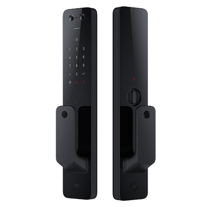 小米全自动智能门锁Pro 兼容霸王锁体 高清广角摄像头 感应式电子门铃 远程实时监控 支持米家Homekit