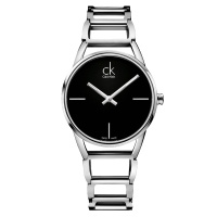 CK卡文克莱（CalvinKlein)手表Stately系列时尚休闲商务石英女士手表K3G23121