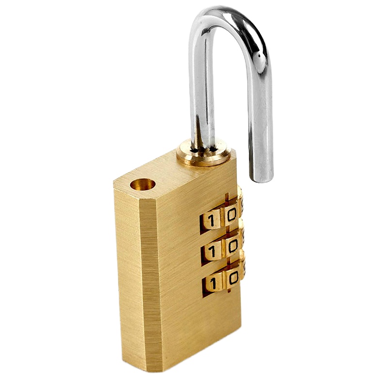 四万公里 密码锁 健身房储物柜更衣柜学生宿舍防盗挂锁 拉杆箱背包锁 防盗窗锁 工具锁 SW3108 bd