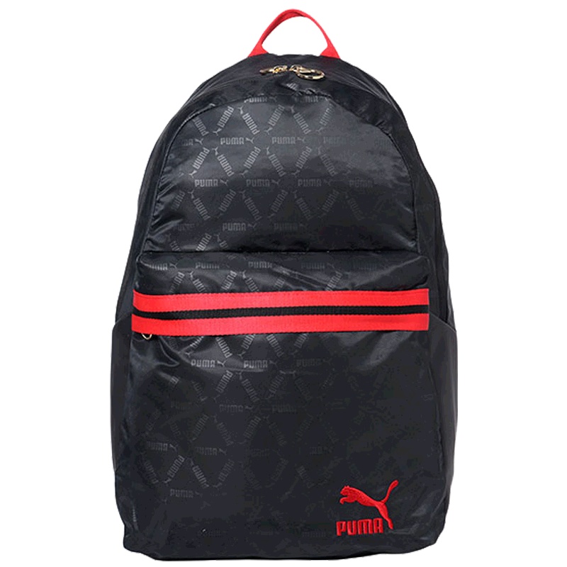 PUMA彪马 双肩包 Originals 076108 黑色-鲜红色-全印花 01 OSFA
