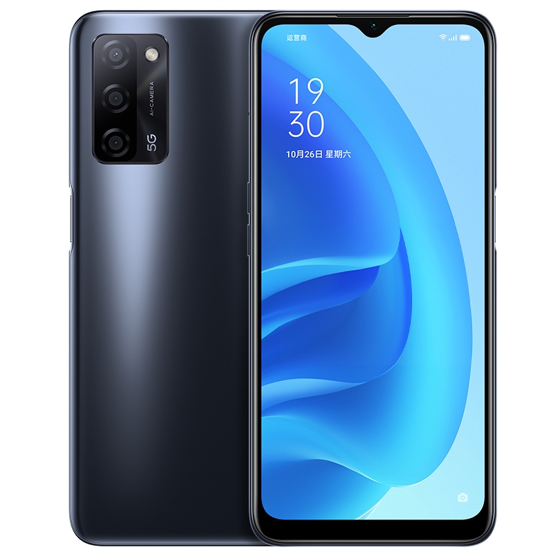 OPPO A55 5G 律动黑 4GB+128GB 5G数字移动电话机 全网通版