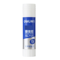 得力7121固体胶棒9G手工课胶水 学生用品 24只盒装