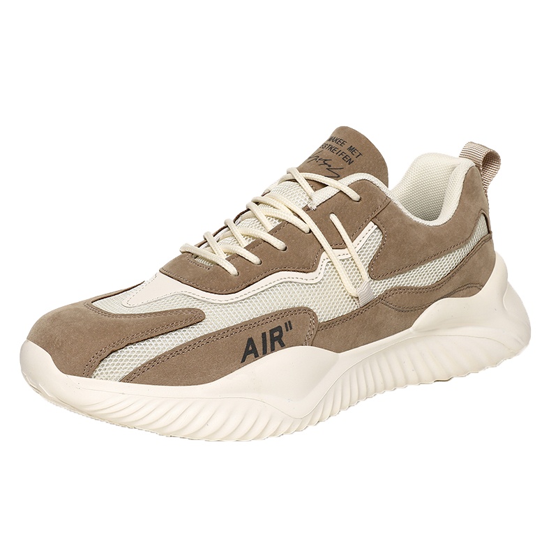 羊骑士2020男士低帮鞋韩版潮流网面运动鞋男百搭休闲跑步板鞋老爹潮鞋男