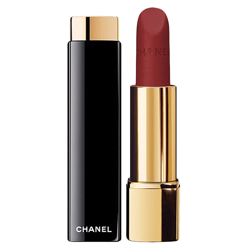 香奈儿(Chanel)炫亮魅力唇膏口红丝绒系列 58#红棕色