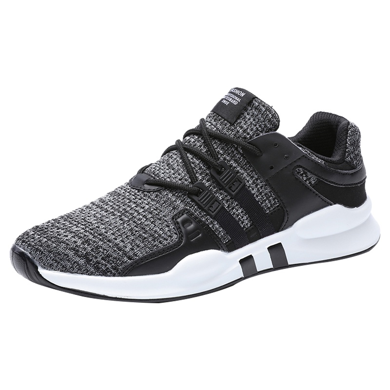 Amengze艾梦哲 新款运动鞋男士跑步男鞋 休闲鞋 飞织椰子鞋