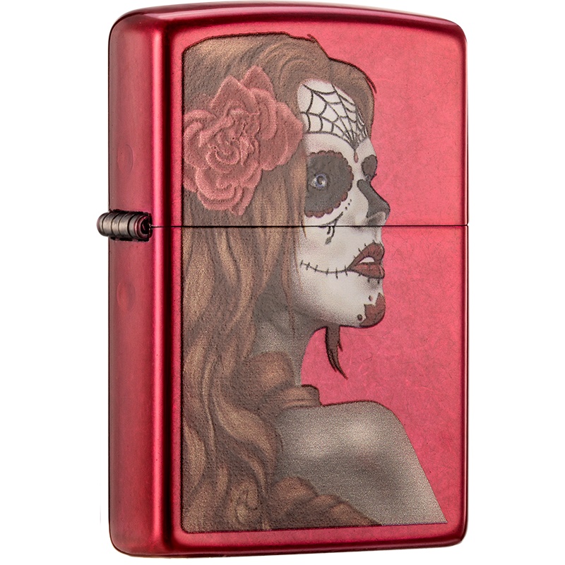 zippo芝宝打火机原装ZIPPO之宝煤油打火机魅影脸谱28830-044125