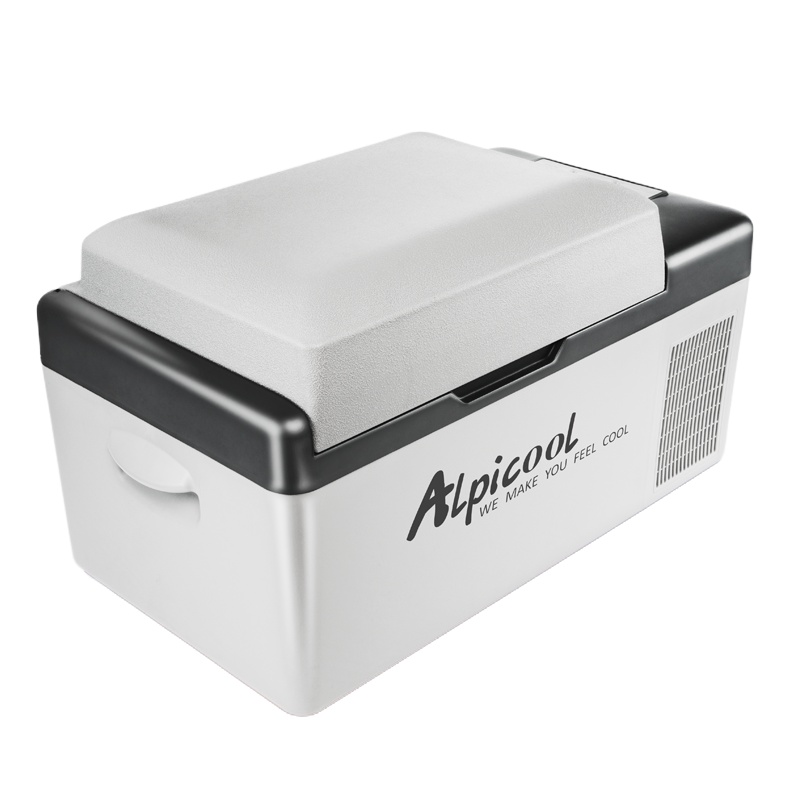 C20车用-德技冰虎20L压缩机车载冰箱制冷12v24v纯车用小容量智能APP手机控温冷冻冷藏旅行小车货车压缩机小型冰箱