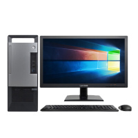 联想(Lenovo)T4900V 台式机整机21.5英寸 (i5-9400 8G 1T DVDRW W10)