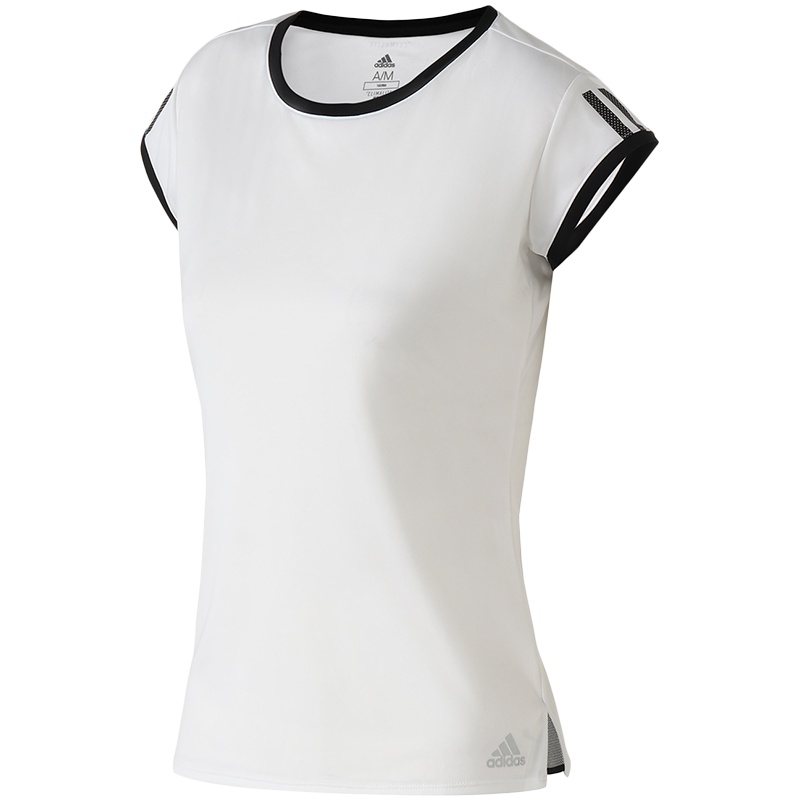【自营】adidas女服短袖T恤网球休闲运动服DU0956