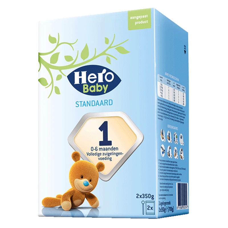 Hero Baby 原装进口益生元婴儿奶粉 1段 0-6个月 700g/盒