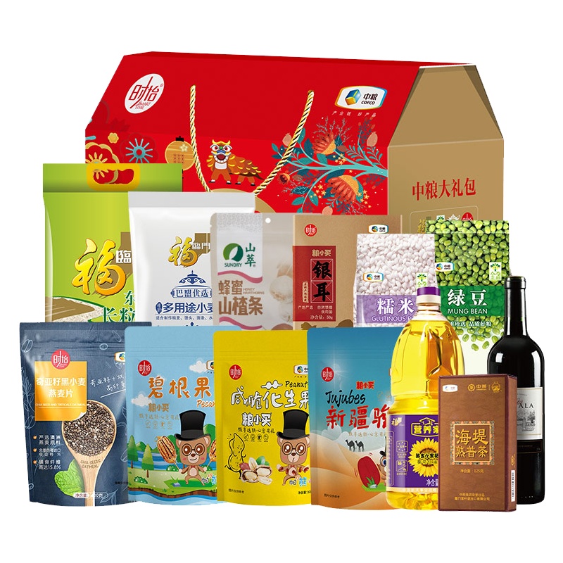 中粮家宴营养家通用大礼包F型(5657g+2200ml)