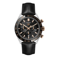 泰格豪雅(TAG Heuer)瑞士手表 卡莱拉系列计时表自动机械男士手表CBN2A5A.FC6481