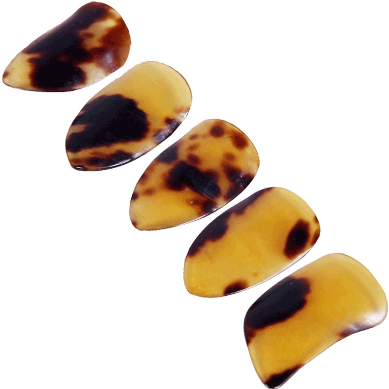 梵巢 琵琶指甲 弹拨乐器配件成人 儿童 义甲 赛璐珞材质 大号 小号 中号 演奏用