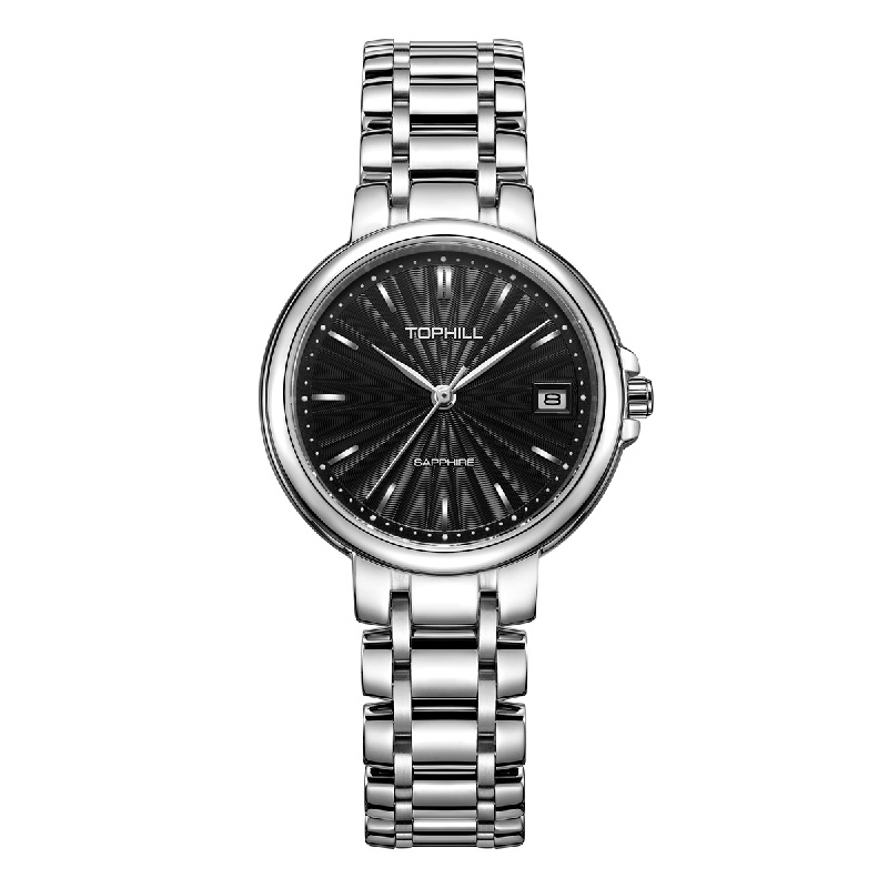 瑞士拓非（TOPHILL）手表女石英女表轻薄防水休闲商务TE018L手表女学生表石英表女