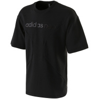 【自营】adidas阿迪达斯NEO男子短袖T恤透气休闲运动服CV9012. L CV9012黑色