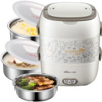 小熊电热饭盒上班族可插电保温加热饭盒便携式成人三层大容量DFH-S2017 （xl）