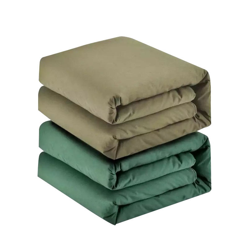 梦商 床上用品 军绿色棉花被 150*200cm 1个