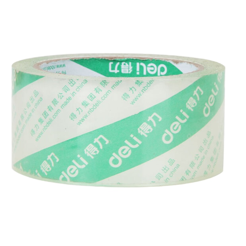 得力 水晶超透低噪音胶带48mm*60y*50um(超透) 30428