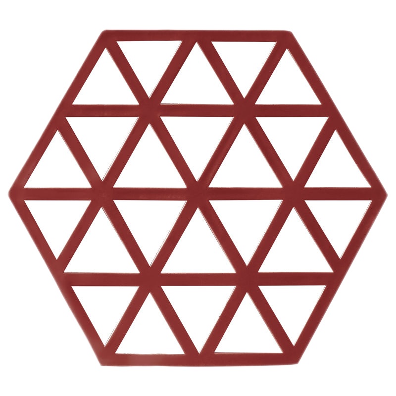 【2-8个装】简约现代风格隔热垫餐桌垫加厚硅胶圆形碗垫盘垫锅垫杯垫 防烫防滑【款式颜色随机】