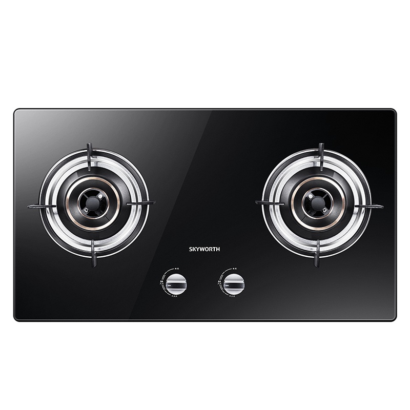 创维(SKYWORTH)煤气灶双灶 嵌入式灶具 燃气灶 家用钢化玻璃 液化气灶Z2C(20Y)