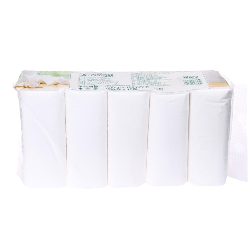 心相印无芯卷纸 优选系列卫生纸厕纸3层100g*10卷/提 LR110 6提/箱