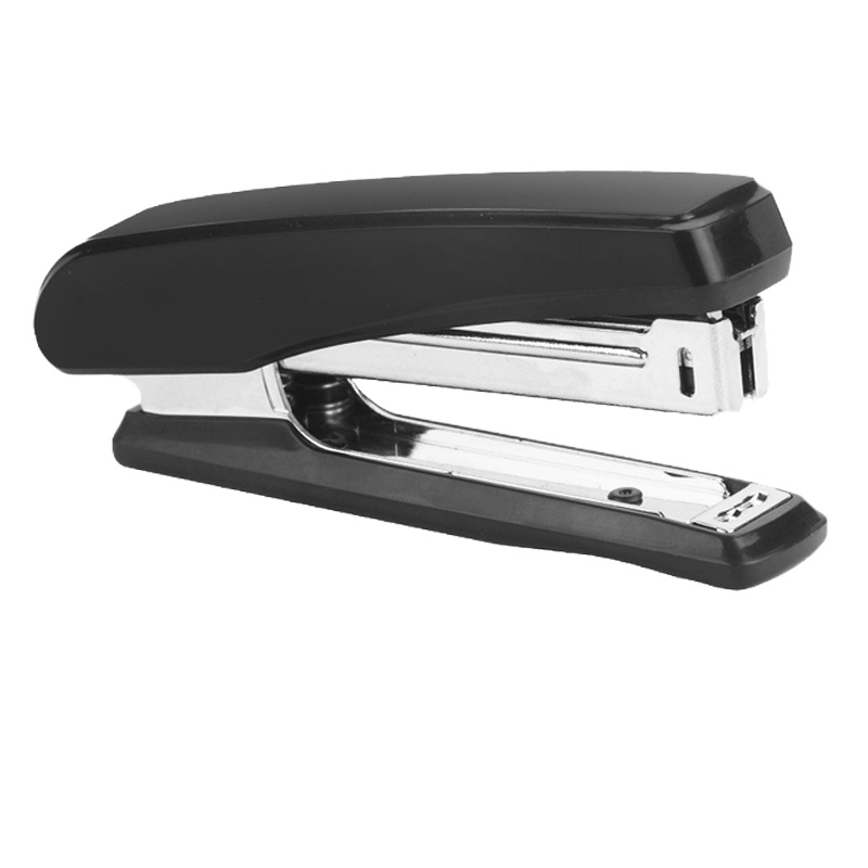 广博(GuangBo) DSJ7101S 订书机(3个) 10号订书器 金属拉杆订书器 定书机 装订机 颜色随机