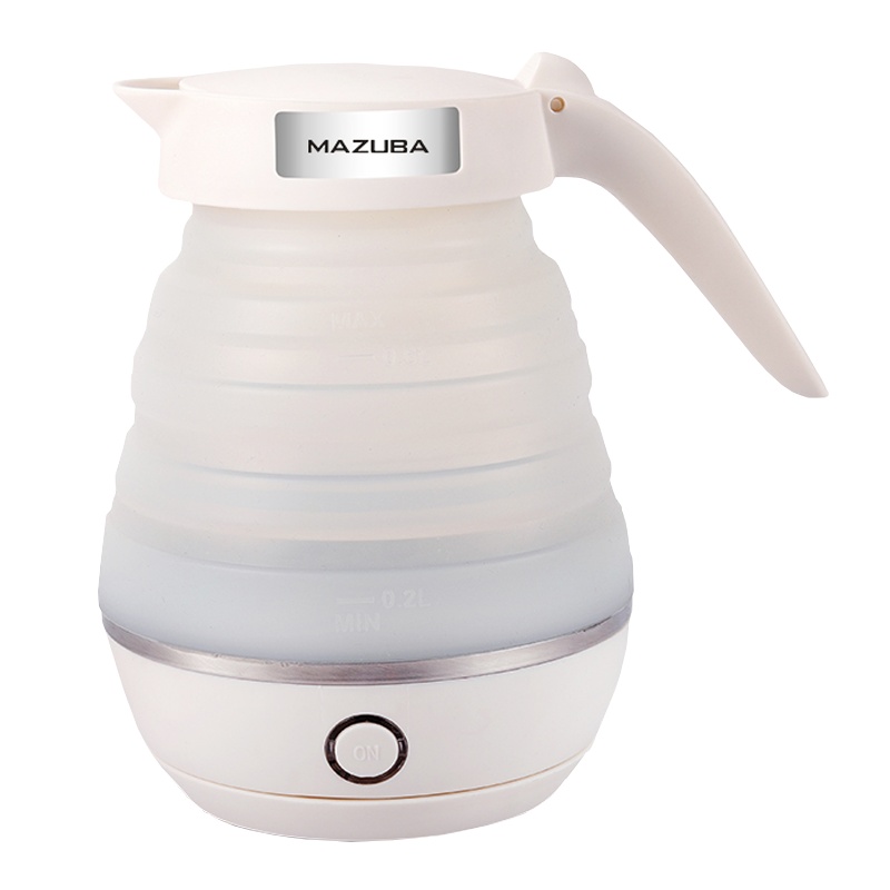 松桥(MAZUBA)便携式烧水壶 MK-MS122H可折叠式电热水壶旅行宿舍小型迷你家用便携式自动断电烧水养生杯泡茶器