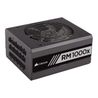 攀升 美商海盗船RM1000X 额定1000W 全模组 台式机箱电源 80Plus金牌认证 电脑电源