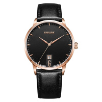 雷诺(RARONE)男式手表自动机械表皮带表防水休闲时尚男士腕表8670159