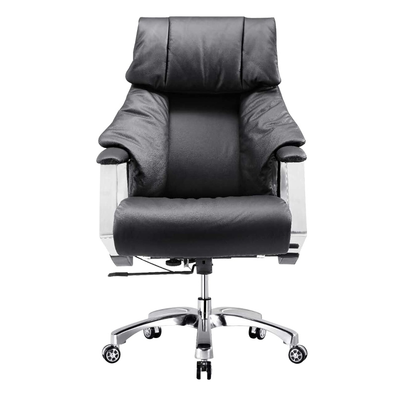 永格电脑椅办公椅久坐舒适转椅可躺升降转移大皮椅子老板椅