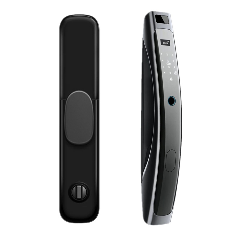 金点原子工厂店、金点一号普通款、全自动指纹锁、密码锁、智能锁、指纹密码锁、大门锁、电子锁、防盗锁、入户门锁、柳州指纹锁